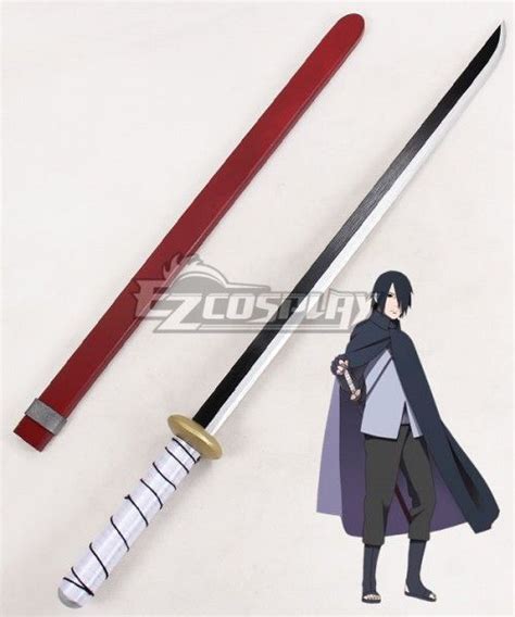 Boruto Naruto The Movie Uchiha Sasuke Sword Cosplay Weapon Prop Movie