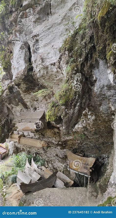 Toraja Stone Graves As The Exotica Of Tana Toraja South Sulawesi Are