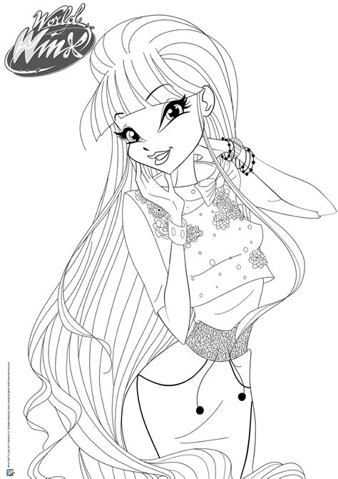 Winx Musa Coloring Pages Winx Club Colori Disegni Images And Photos