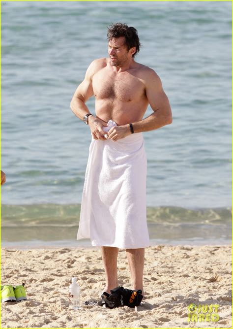 Hugh Jackman Goes Sexy Shirtless After Pan Casting News Photo