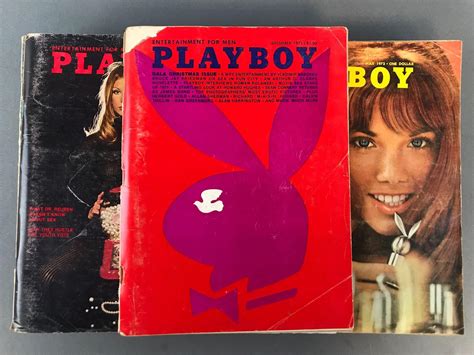 Sold Price Group Of 14 Vintage 1970s Playboy Magazines April 6 0121