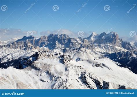 Winter Dolomites Stock Photo Image Of Blue January 25462298