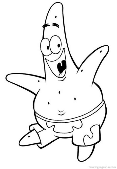 Patricks coloring pages that are filled with luck and all kinds of fun for the kids this st. Patrick Star Coloring Page - Coloring Home