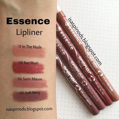 Essence Lipliner Delineador De Labios 11 In The Nude 05 Soft Berry