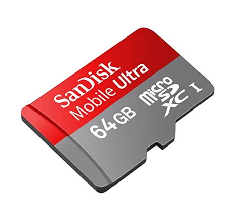 Sandisk 64gb Mobile Ultra Microsdxc Memory Card With Sd Adapter Amazon