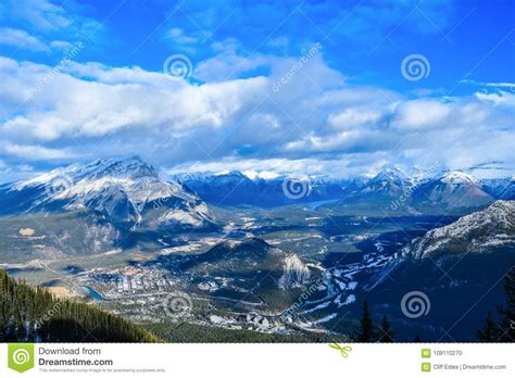 Canadian Rockies Banff Alberta Canada Stock Photo