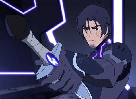 Keith In His Blade Of Marmora Armor With A New Haircut And A Scar Above