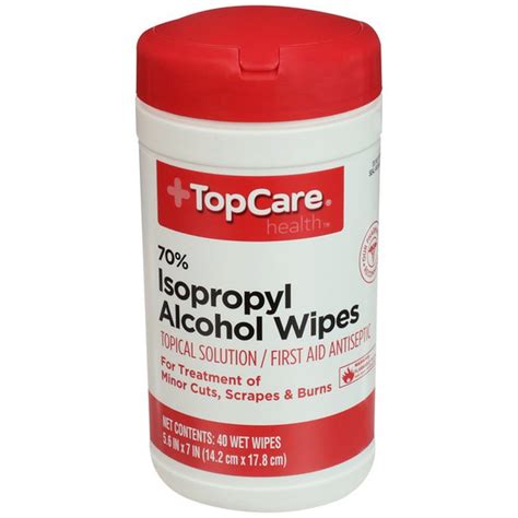 Top Care Isopropyl Alcohol First Aid Antiseptic Topical Solution