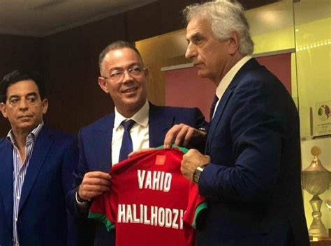 Maroc Objectif Mondial 2022 Pour Coach Vahid