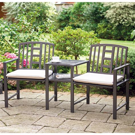 Long cushion thickening garden chair cushion solid color home seat mat floor cushion 55x150/55x165cm bench cushion customizable. Garden Chair Duo & Table - Garden Furniture - Garden ...