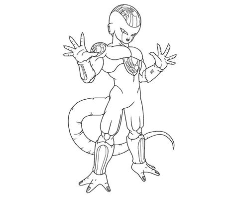 Dragon Ball Freeza Coloring Pages Coloring Pages