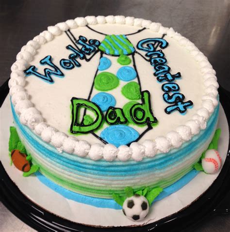 Worlds Greatest Dad Fathers Day Dq Ice Cream Cake My Cakes