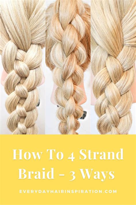 How To Rope Braid Your Own Hair Everyday Hair Inspiration