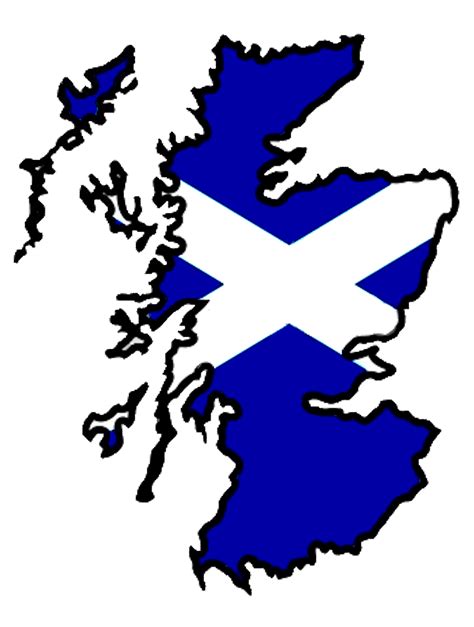Scotland Outline Map Clipart Best