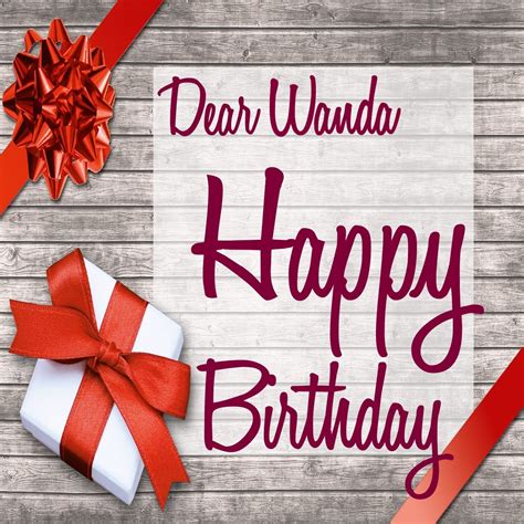 50 Best Birthday 🎂 Images For Wanda Instant Download
