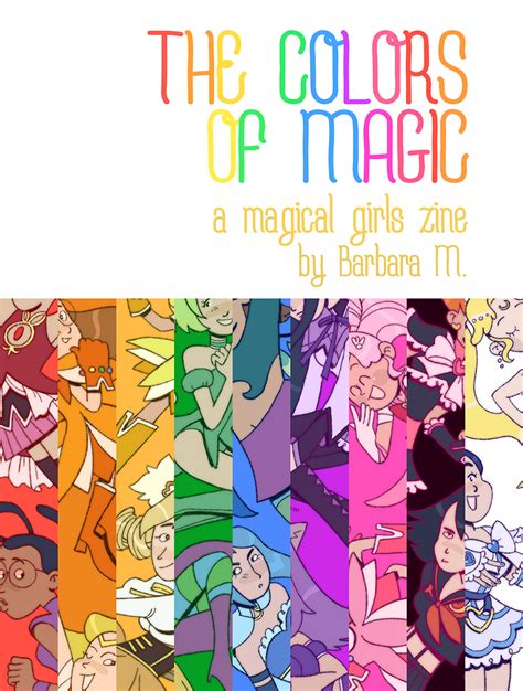 The Colors Of Magic A Magical Girls Zine