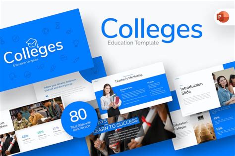 Colleges Education Powerpoint Template Presentation Templates Envato
