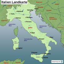 Die kostenlose landkarte italien bietet eine gute übersicht über das land italien inkl. StepMap - Landkarten und Karten zu Italien