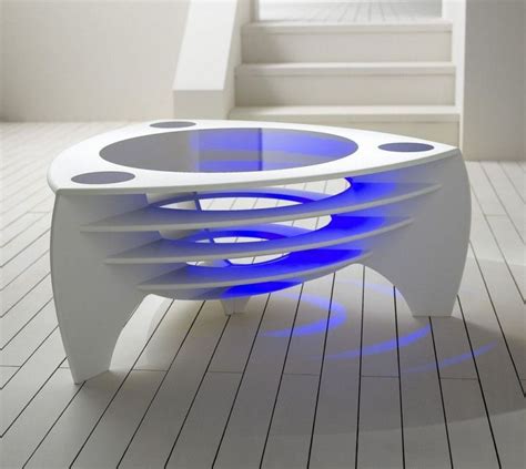 Modern Futuristic Furniture Furniture Futuristic Modern White Table