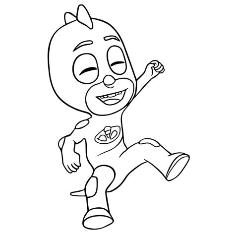 Catboy Coloring Pages At Free Printable Colorings