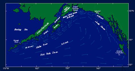 Gulf Of Alaska Current Map