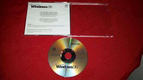 Microsoft Windows 98 Complete Package 1 User Cd Uk