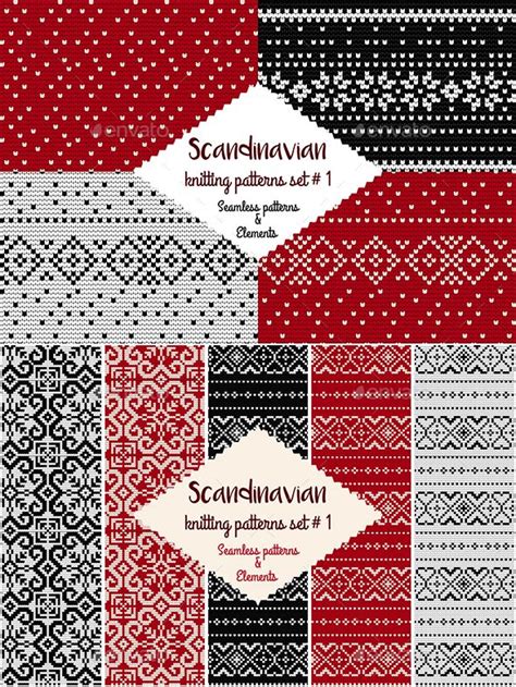 30 Scandinavian Knitting Patterns In Rbw Knitting Patterns Knitting