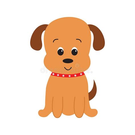 Cute Cartoon Dog Vector Stock Vector Illustration Of Adorable 21726941