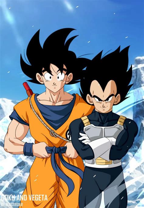 Goku And Vegeta In Shintani S Style Anime Dragon Ball Super Dragon Ball Super Manga Dragon