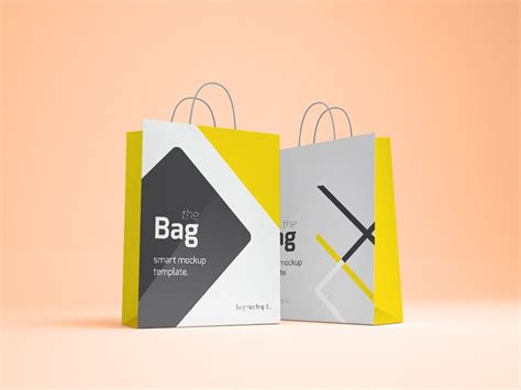 Download 20 Free Beautiful Shopping Bag Mockups to Download