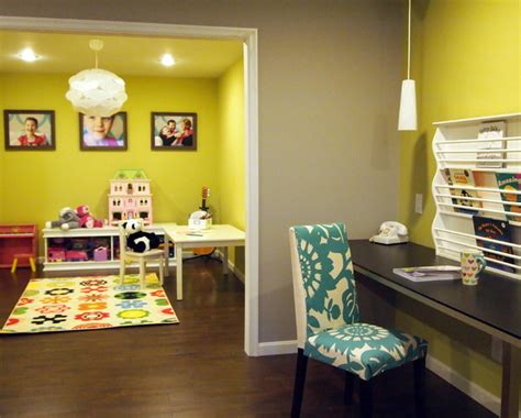 20x20 indoor outdoor rope stripe pillow $19.99 compare at $25. Happy Bold Kids Basement Playroom - Contemporary - Kids ...