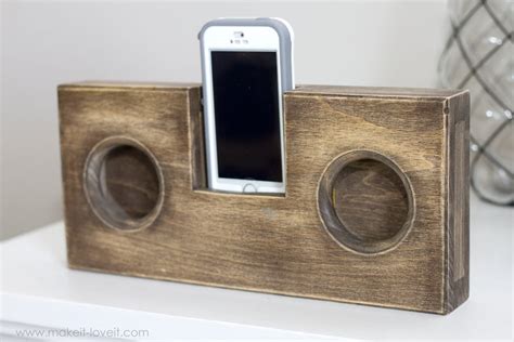 Passive Amplifiers Diy How To Make A Wooden Speaker For Your Phone
