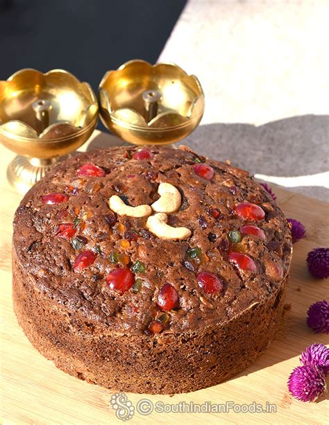 Plum cake is uniquely prepared and the step wise illustration has to be carefully followed. Christmas fruit cake-No alcohol-No oven-Pressure cooker ...