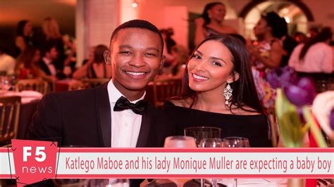 Expresso presenter and insurance commercial star, katlego maboe, found himself trending for all most read stories. Katlego Maboe and his lady Monique Muller are expecting a baby boy - YouTube