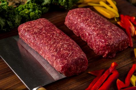 Grass Fed Ground Beef Package 10 Lb 85 Lean Grass Finished Beef