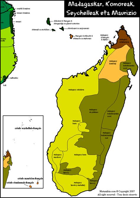 Languages In Madagascar Comoros Mauritius And Seychelles Language