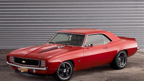 Red Muscle Camaro Ss 67 Car Wallpaper Home Of Wallpapers Free