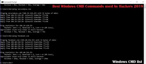 Top Best Microsoft Windows Cmd Hacking Commands Securedyou Hot Sex