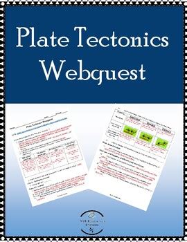 It is composed of the crust and the rigid uppermost part of the mantle. Continental Drift And Plate Tectonics Webquest Answer Key ...