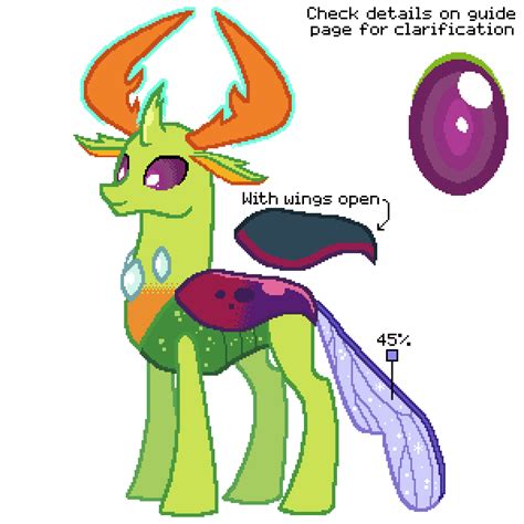 King Thorax Friendship Is Magic Color Guide Mlp Vector Club