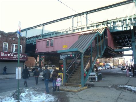 Rockaway Ave Train Station Brownsville Brooklyn Ny Brownsville