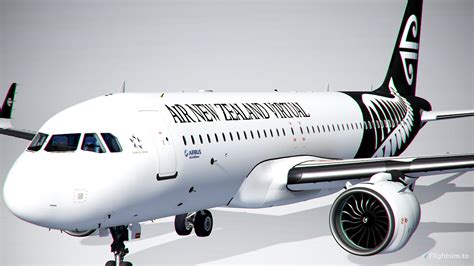 A32nx Air New Zealand Virtual Airbus Acj320neo Liveries For