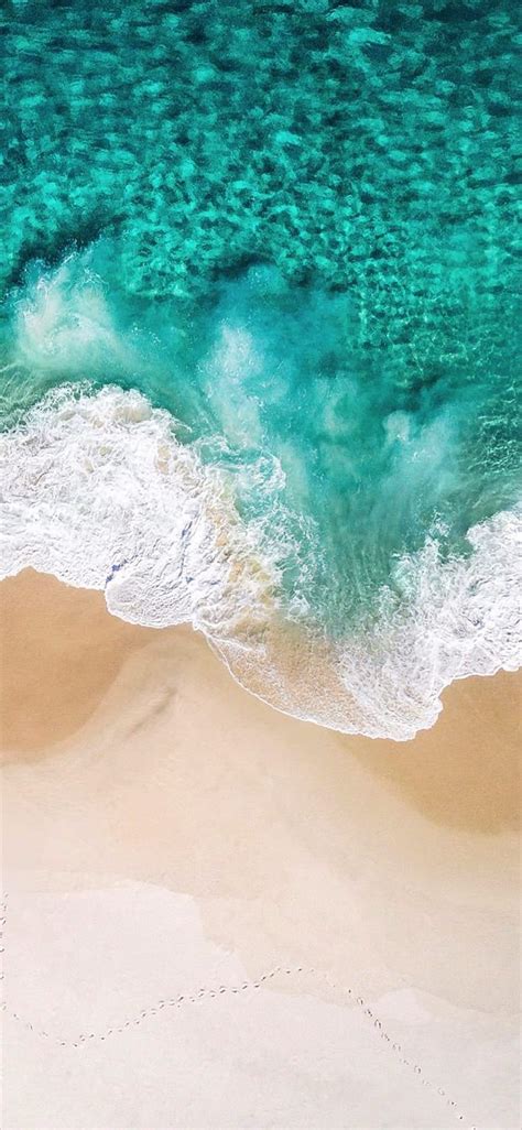 Beach Wave IPhone XS Max XR X IPhone Ios Ios Minimal Beach
