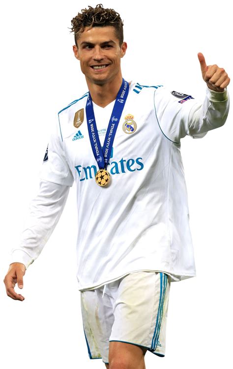 Cristiano Ronaldo Real Madrid Football Render Footyrenders