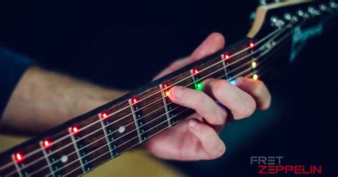 Led Lights On A Fretboard Seem Like The Obvious Way To Learn Guitar