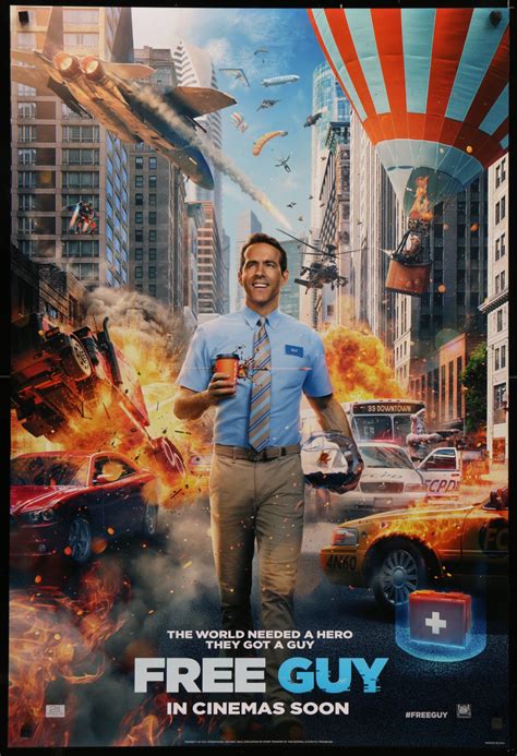 Free Guy 2020 Original Movie Poster Art Of The Movies