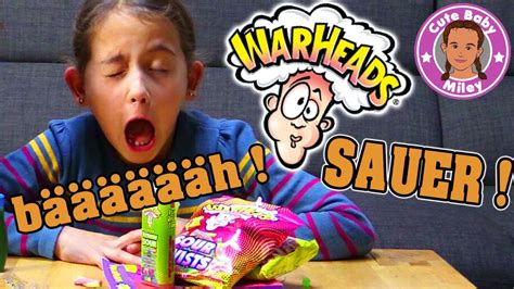Warheads Extreme Sour Candy Challenge Extrem Saure Süßigkeiten Im