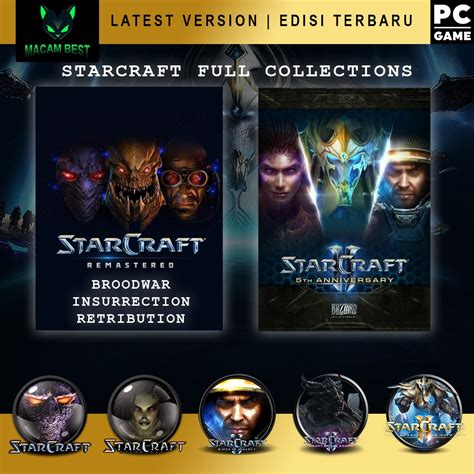Starcraft Remastered And Starcraft 2 Full Collection Pc Digital
