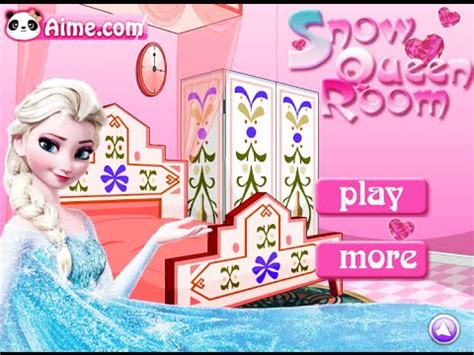 Frozen Elsa Games- Snow Queen Room- Fun Online Interior ...