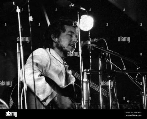 Bob Dylan Performing At The Isle Of Wight Festival30th August 1969
